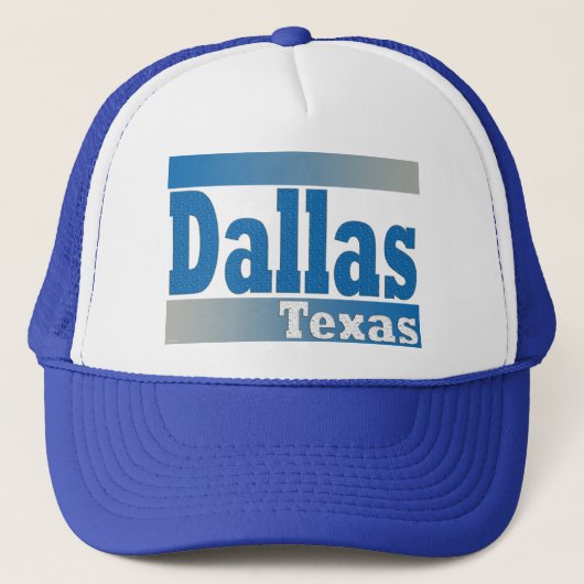 Dallas Texas blue hat キャップ (正面)
