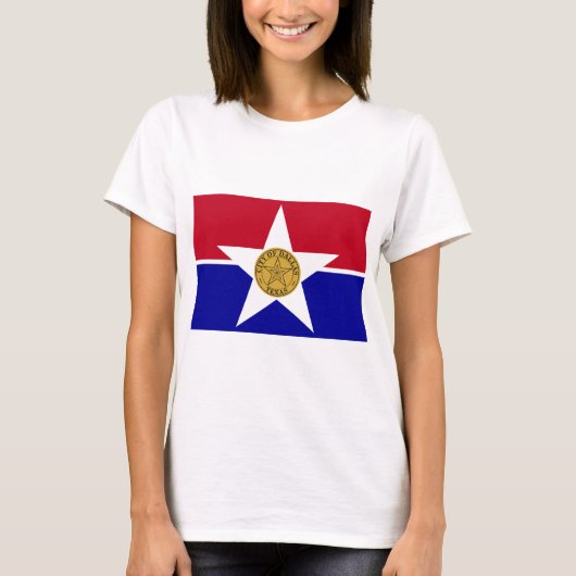 Dallas Texas Flag Tシャツ (正面)