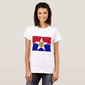 Dallas Texas Flag Tシャツ (正面フル)
