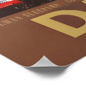 Dallas Texas Special Retro Train Poster MKT Katy ポスター (角)