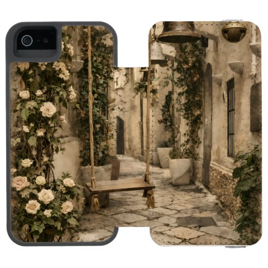 dallo stile elegante e raffinato incipio iPhoneウォレットケース (フォリオ Open)