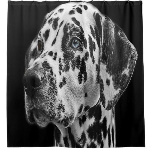 Dalmatianシャワー・カーテン シャワーカーテン (正面)