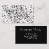 Dalmatianプリントのデザインの名刺 名刺 (正面/裏面)