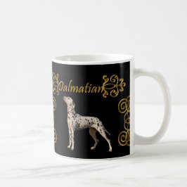 Dalmatian優雅 コーヒーマグカップ