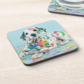 Dalmatian子犬 コースター (左側)