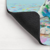 Dalmatian子犬 マウスパッド (コーナー)