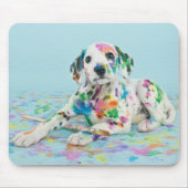 Dalmatian子犬 マウスパッド (正面)