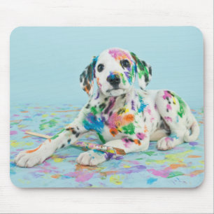 Dalmatian子犬 マウスパッド