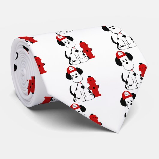 Dalmatian火犬 ネクタイ (ロール)