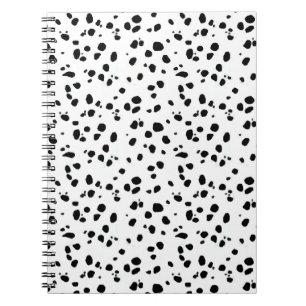 Dalmatian点、Dalmatianプリント、Dalmatian毛皮 ノートブック