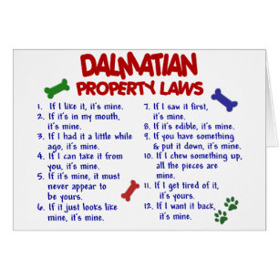 DALMATIAN特性の法律2