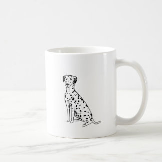 Dalmatian犬のカスタマイズ可能なプロダクト コーヒーマグカップ