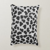 Dalmatian白黒プリント アクセントクッション (裏面(縦))