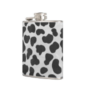 Dalmatian白黒プリント フラスク (左)