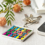 Dalmatian破裂音芸術 キーホルダー (側面)