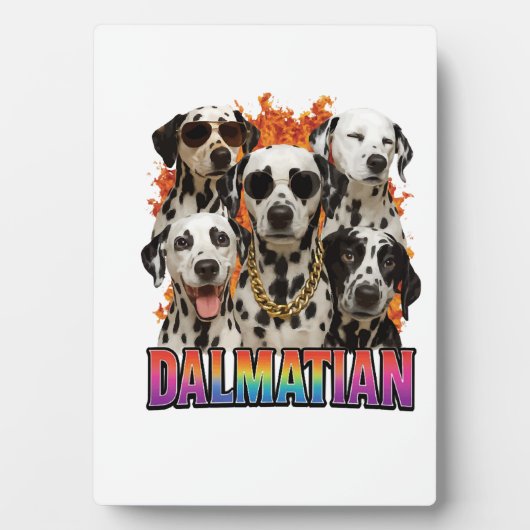 Dalmatian フォトプラーク (正面)