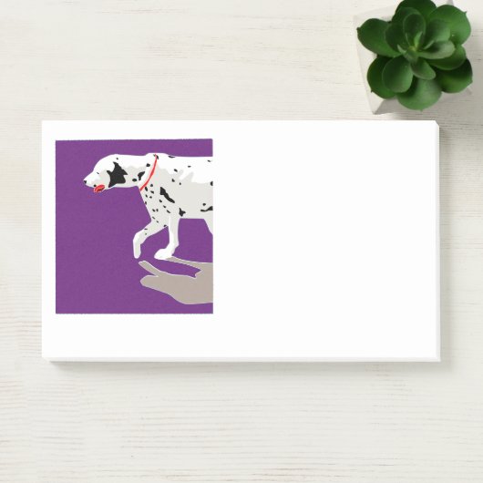 Dalmatian art Post-It® Notes, 10" x 6" ポストイット (オフィス)