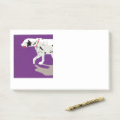 Dalmatian art Post-It® Notes, 10" x 6" ポストイット (デスク)