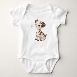 Dalmatian Baby Bodysuit – Cute Spotted Puppy 🐶 ベビーボディスーツ
