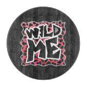 Dalmatian Black and Red with Wild Me カッティングボード (正面)