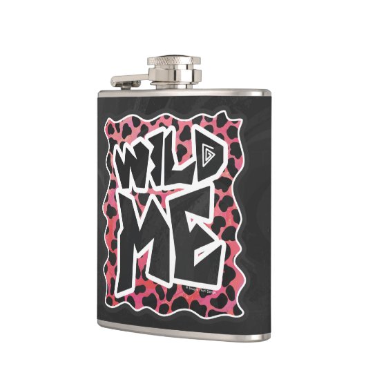 Dalmatian Black and Red with Wild Me フラスク (左)