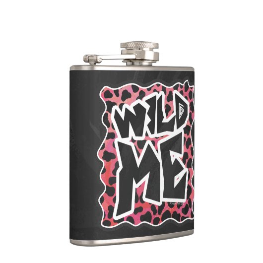 Dalmatian Black and Red with Wild Me フラスク (右)