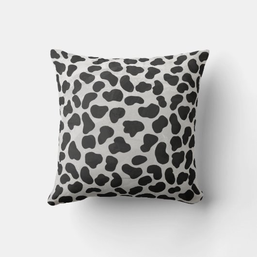 Dalmatian Black and White with Wild Me クッション (裏面)