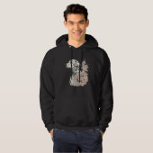 Dalmatian Cherry Blossom Dog Breed Japanese Sakura パーカ (正面フル)