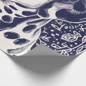 Dalmatian christmas ラッピングペーパー (角)