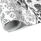 Dalmatian christmas ラッピングペーパー (ロールコーナー)