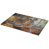 Dalmatian Cooking in Kitchen カッティングボード (角)