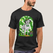 Dalmatian Cute Leprechaun Dog St Patricks Day Tシャツ (正面)