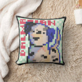 Dalmatian, dalmatiërs, pixel art, Pixelart  クッション (ブランケット)