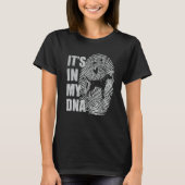 Dalmatian DNA Dog Mom Dad Dog Tシャツ (正面)