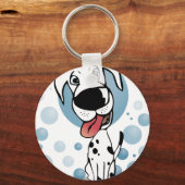 Dalmatian dog キーホルダー (正面)