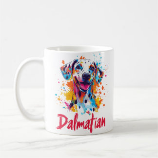 Dalmatian Dog コーヒーマグカップ