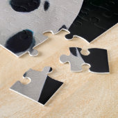 Dalmatian Dog in St. Patrick's Day Dress ジグソーパズル (側面)