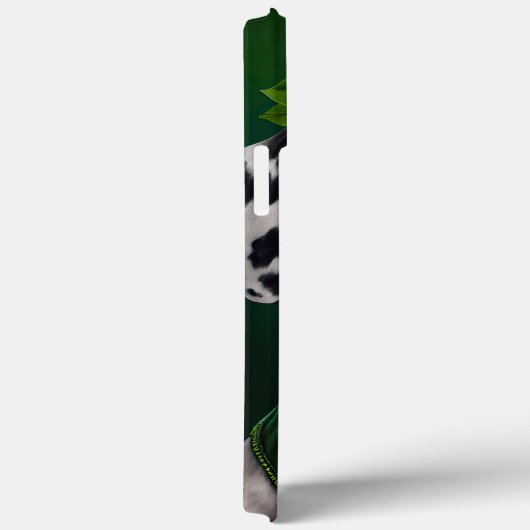 Dalmatian Dog in St. Patrick's Day Dress Case-Mate iPhoneケース (裏面 / 右)