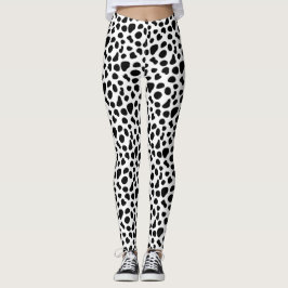 Dalmatian Dog Legging, Animal Legging for women レギンス