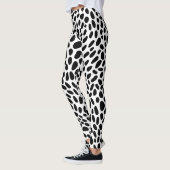 Dalmatian Dog Legging, Animal Legging for women レギンス (左)