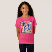 Dalmatian Dog, Pixel Art, Pixelart  Tシャツ (正面フル)