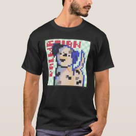 Dalmatian Dog, Pixel Art, Pixelart  Tシャツ