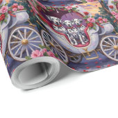 Dalmatian Dog Valentine's Day  ラッピングペーパー (ロールコーナー)