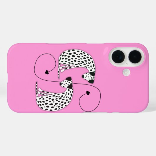 Dalmatian dogs iPhone / iPad case Case-Mate iPhoneケース (裏面 (横))