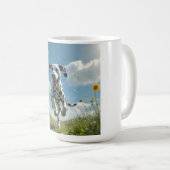 Dalmatian Elegant Coffee Mug コーヒーマグカップ (正面右)