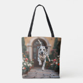 Dalmatian Elegant Tote Bag トートバッグ (裏面)