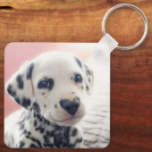 Dalmatian Heart Nose キーホルダー (裏面)