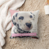 Dalmatian Heart Nose クッション (ブランケット)