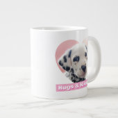 Dalmatian Heart Nose ジャンボコーヒーマグカップ (正面右)