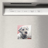 Dalmatian Heart Nose マグネット (インサイチュ (食洗機))